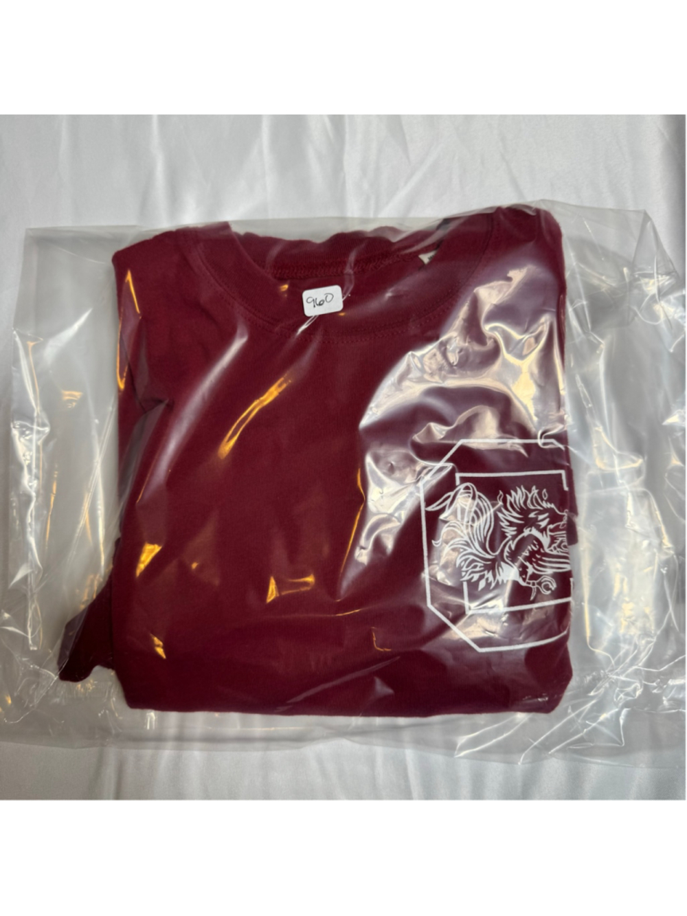 Women's Original League South Carolina Gamecocks Long Sleeve Tee Maroon Small - Picture 5 of 5